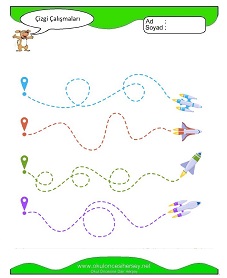 Çizgi Çalışma Sayfaları